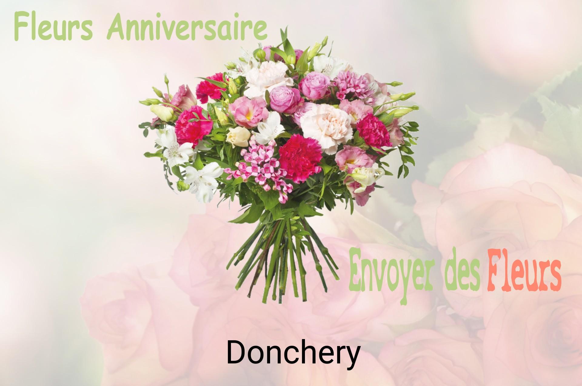 Bouquet de fleurs d’anniversaire livré à Donchery